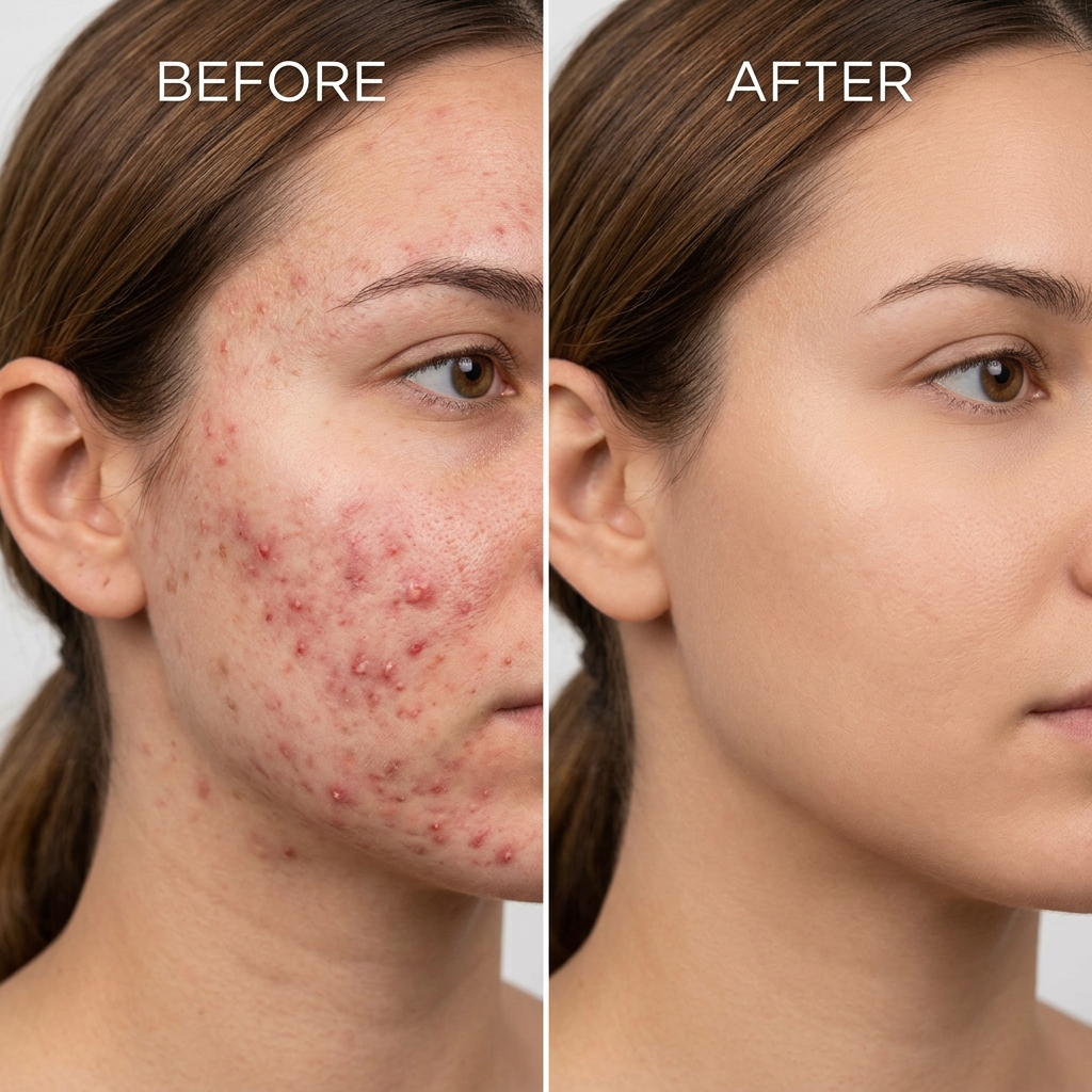 Transformación de Acné